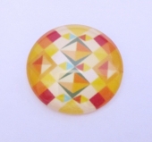 Cabuchon mosaico 20x6mm. Mod. 19