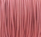 Bobina 21 metros cordn elstico rosa 1mm.